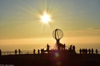 Mitternachtssonne am Nordkapp