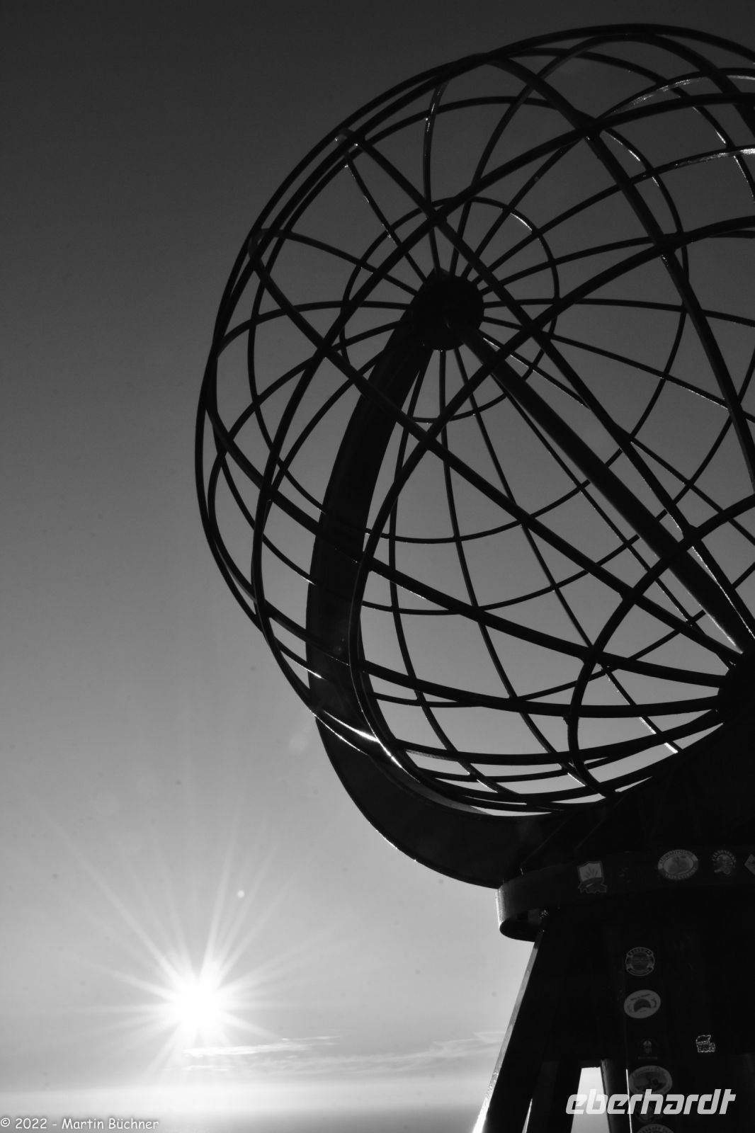 Mitternachtssonne am Nordkapp