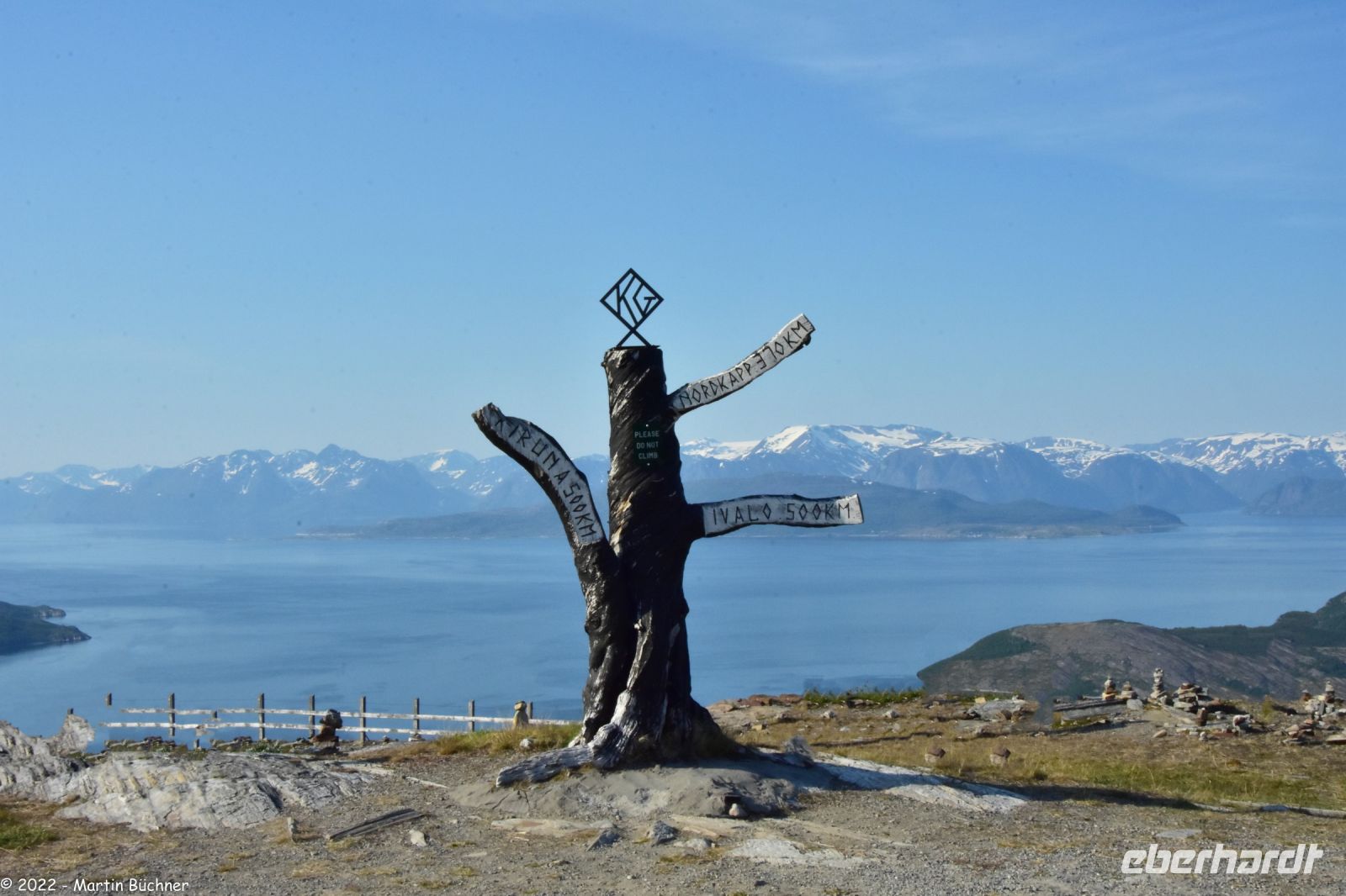 Kvænangensfjell - mit Blick auf den Plateau-Gletscher Øksfjordjøkelen - Aussichtspunkt Gildetun