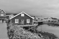 Fischerdorf Henningsvær auf der Insel Austvågøya