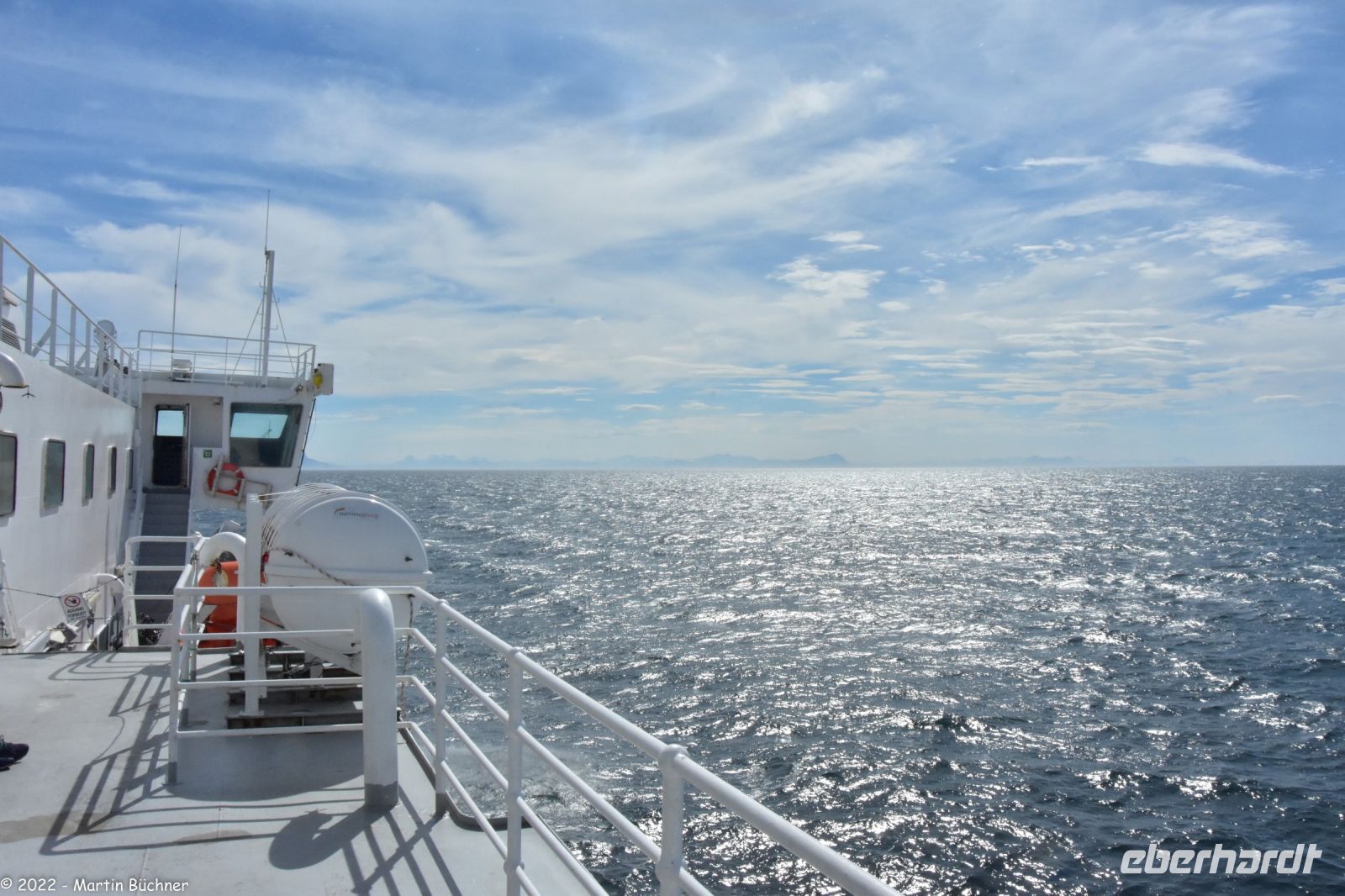 Lofoten-Fähre von Moskenes über den Vestfjord nach Bodø