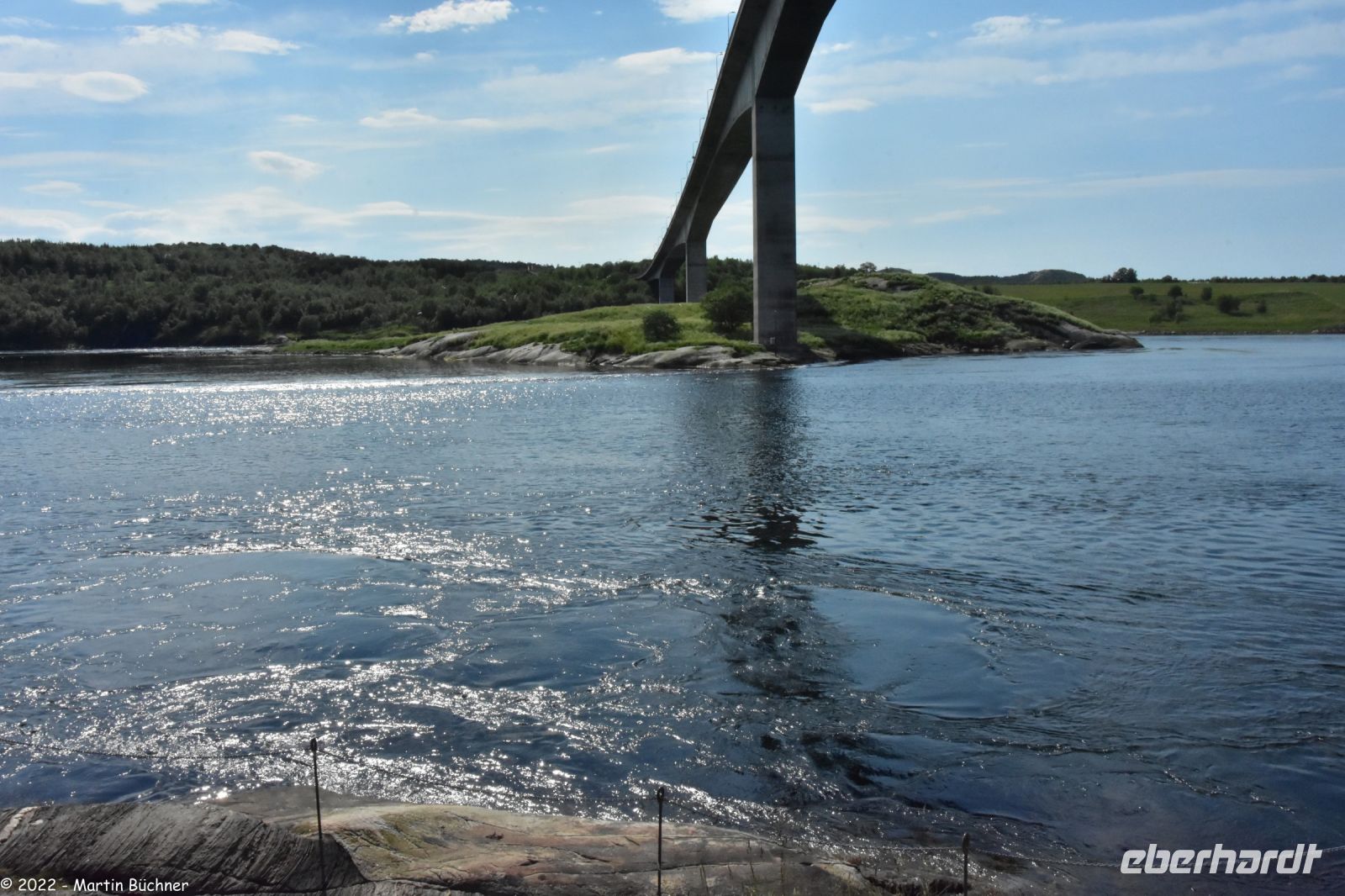 Saltstraumen - der stärkste Gezeitenstrom der Welt - was hier fließt ändert alle 6 Stunden die Fließrichtung