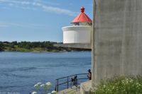 Saltstraumen - der stärkste Gezeitenstrom der Welt - was hier fließt ändert alle 6 Stunden die Fließrichtung