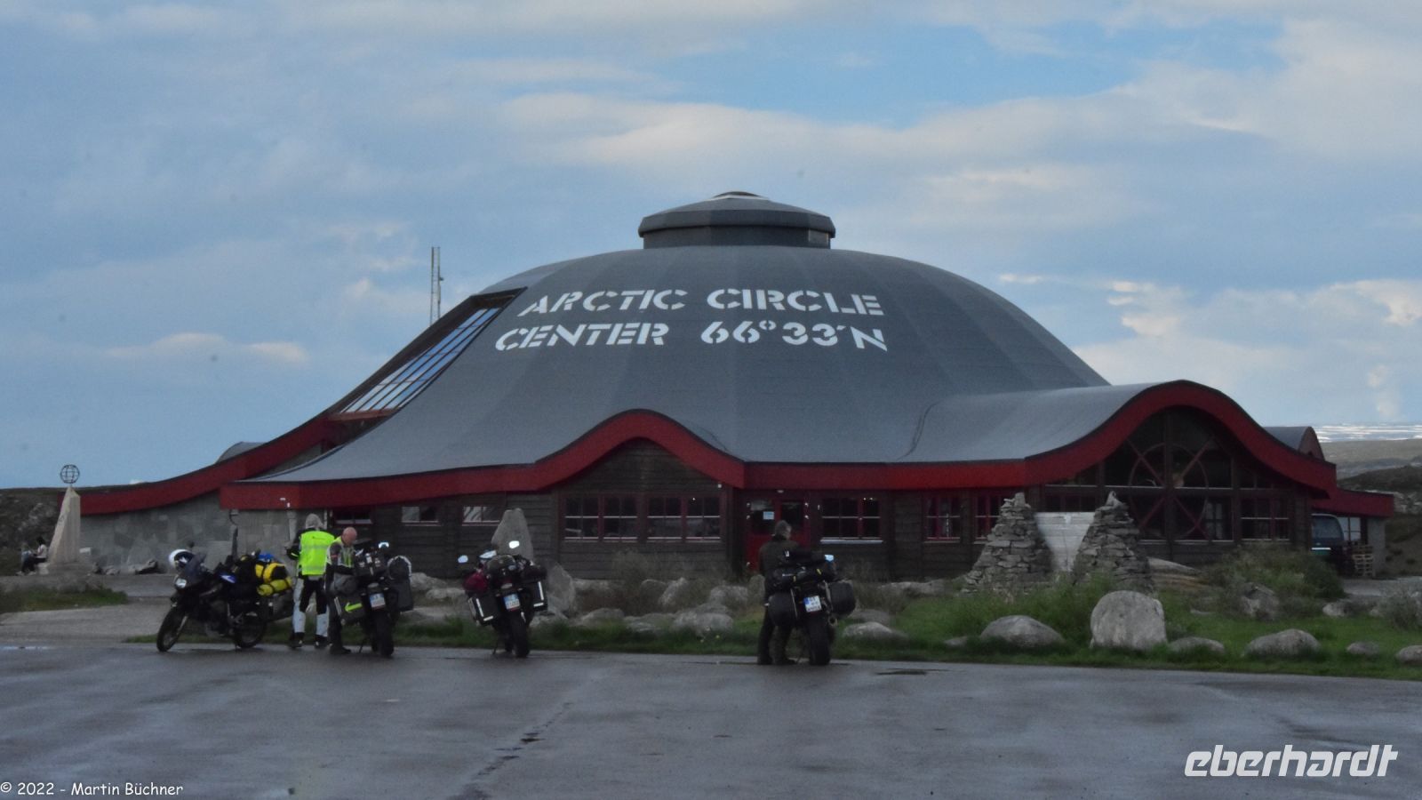 Polarsirkelen - Polarkeis auf dem Saltfjell