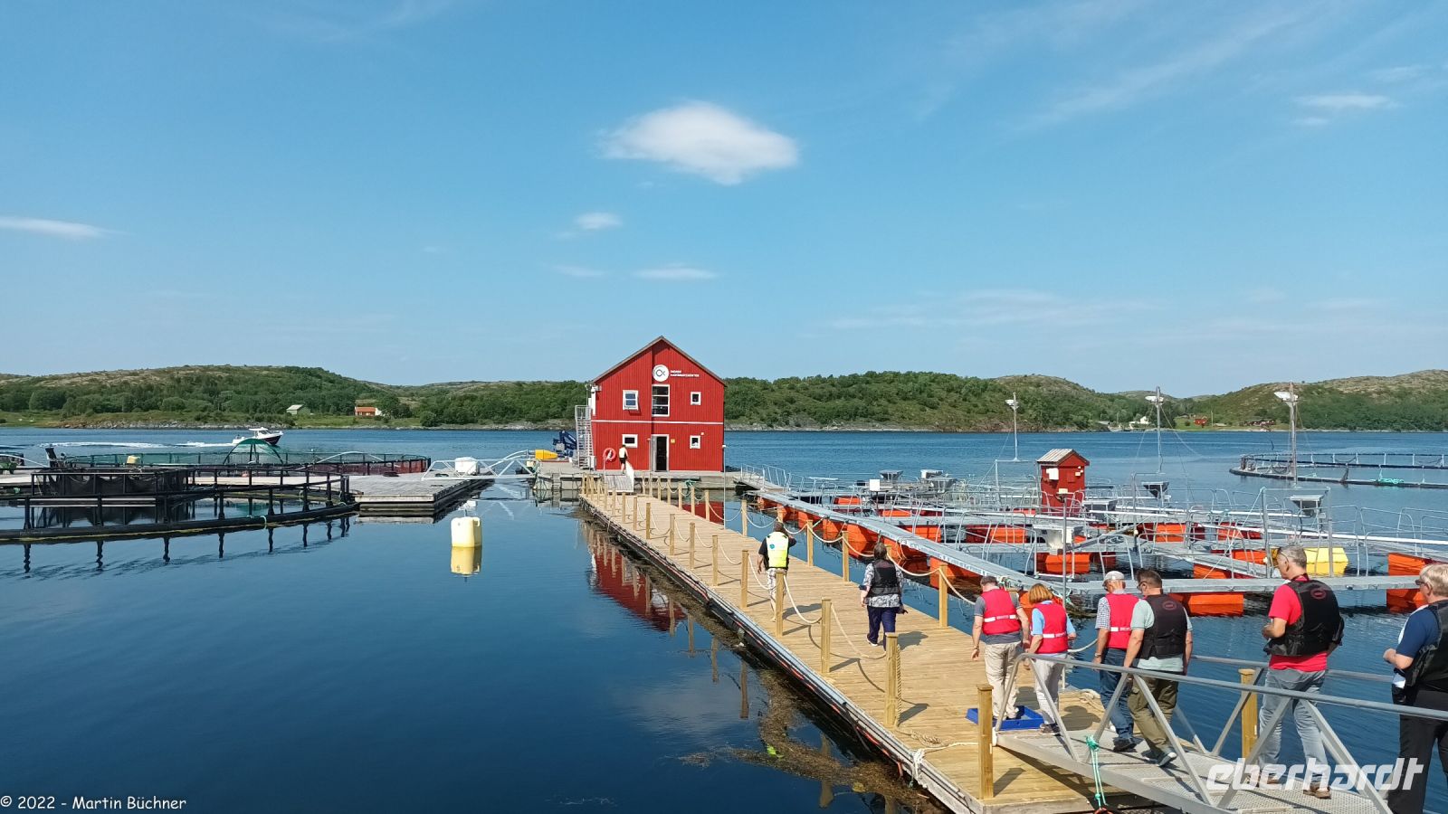 Laksfarm in Brønnoysund