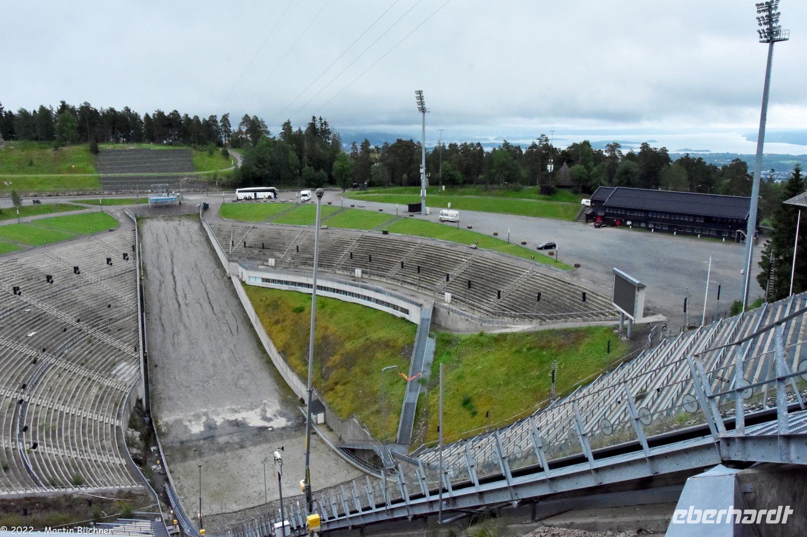 Ski-Schanze am Holmenkollen in Oslo