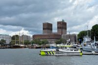 Oslo Rathaus am Oslofjord