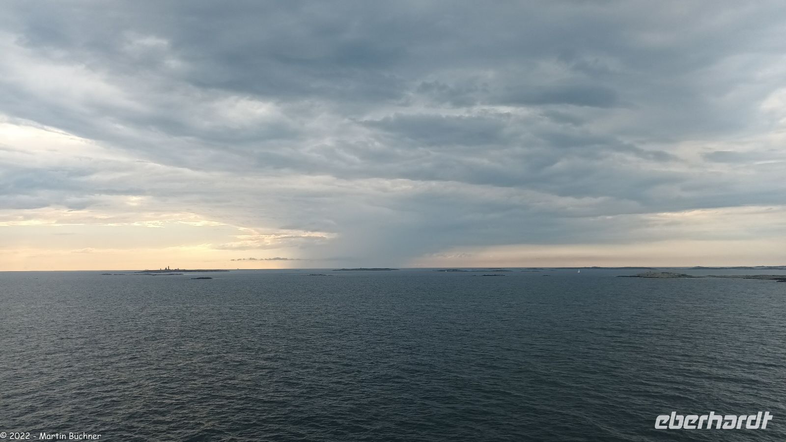 Ausfahrt aus dem Göta Älven bei Göteborg