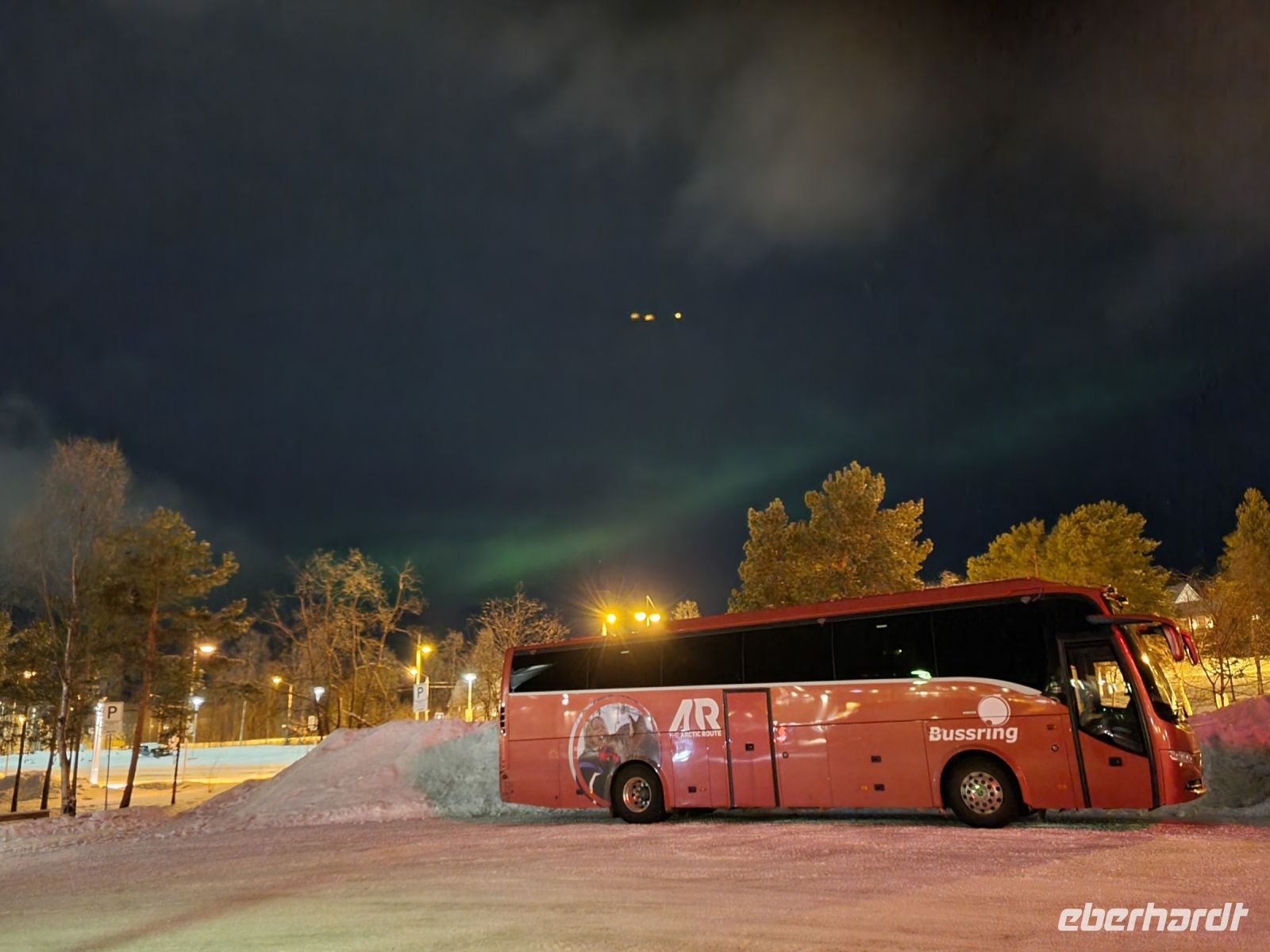 Nordlichter über Alta...