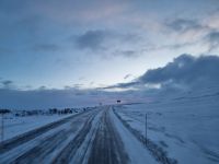 Fahrt über das Sennafjell 