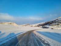 Fahrt von Alta zum Nordkap 