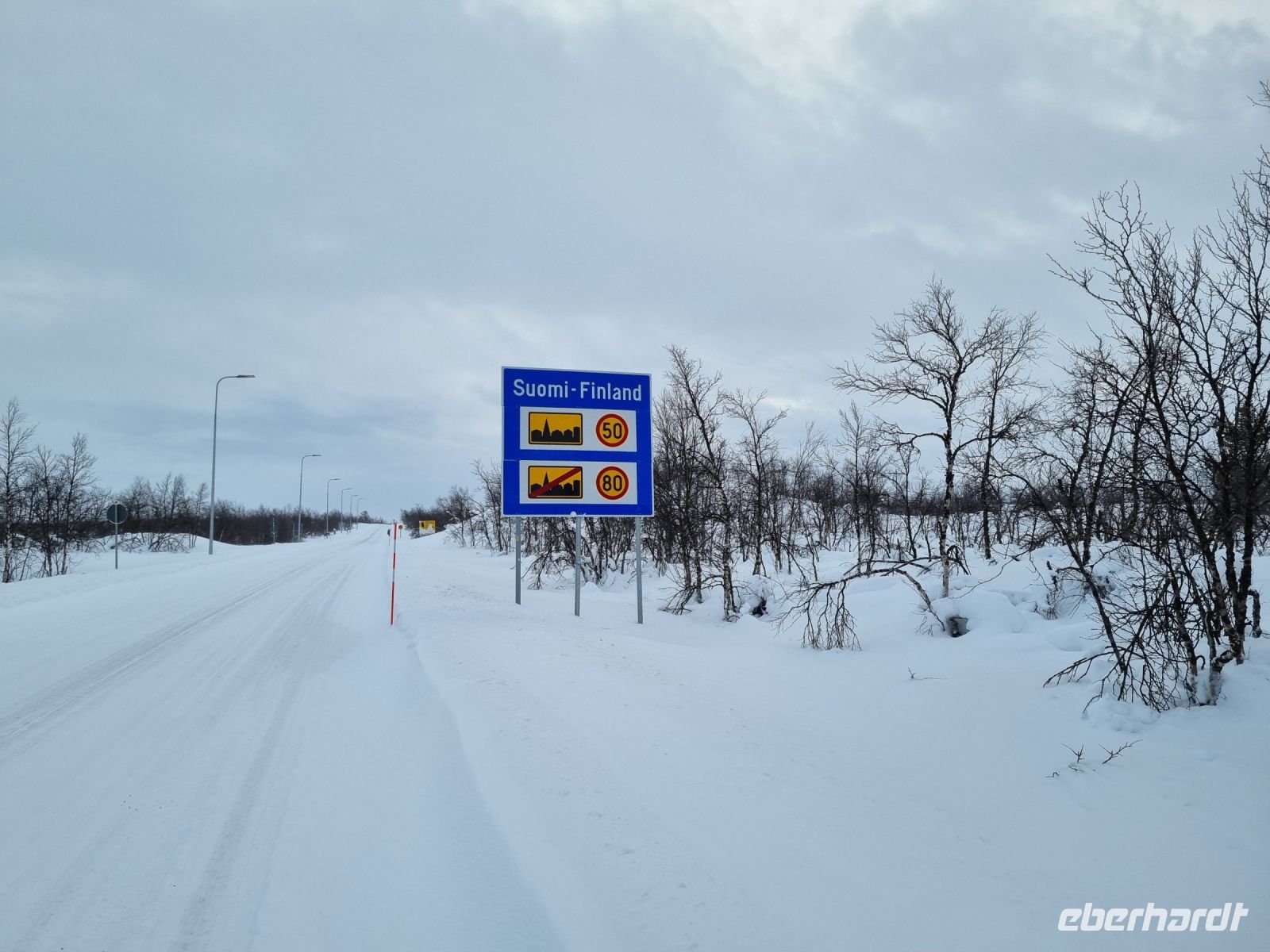 Fahrt von Alta nach Tromsø über Finnland...