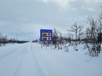 Fahrt von Alta nach Tromsø über Finnland...