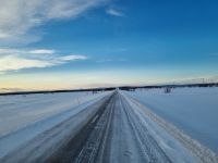 Fahrt von Alta nach Tromsø über Finnland...