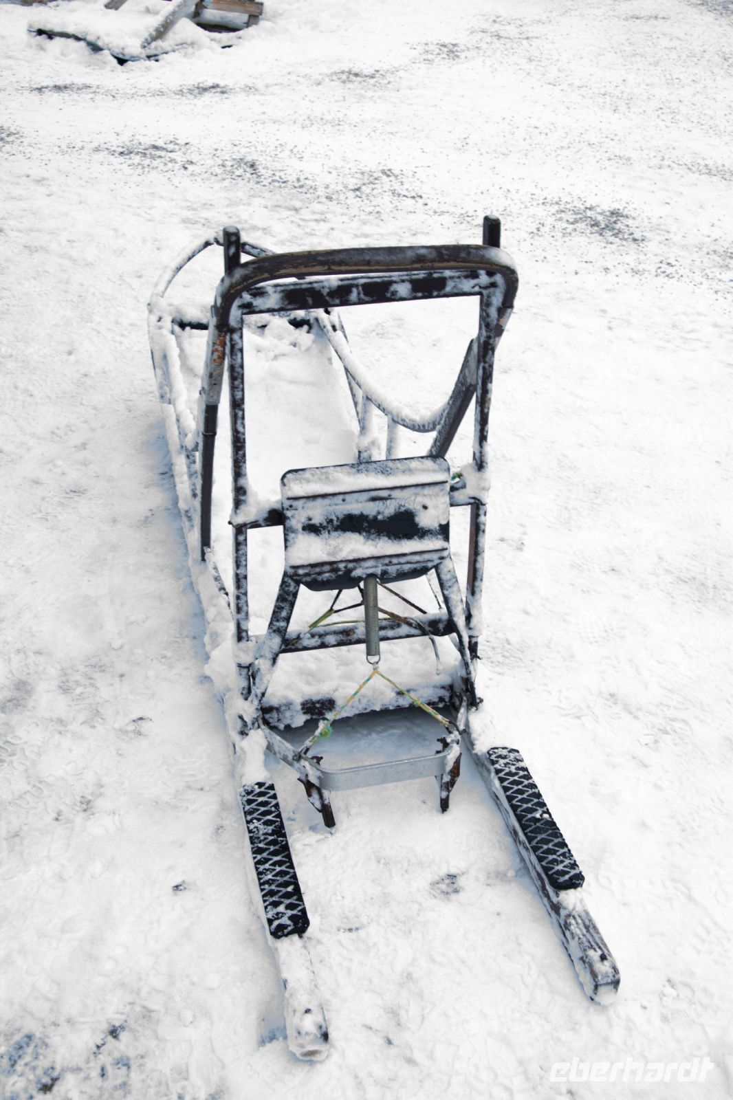 Das Arbeitsgerät - der Hundeschlitten