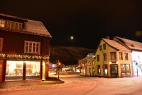 Tromsø im Mondschein