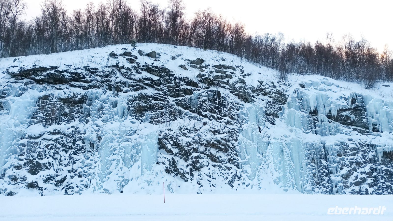 Gefrorene Wasserfälle