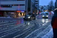 Kurz vor unserer Rückreise kehrt der Sturm zurück - starkes Tauwetter setzt ein