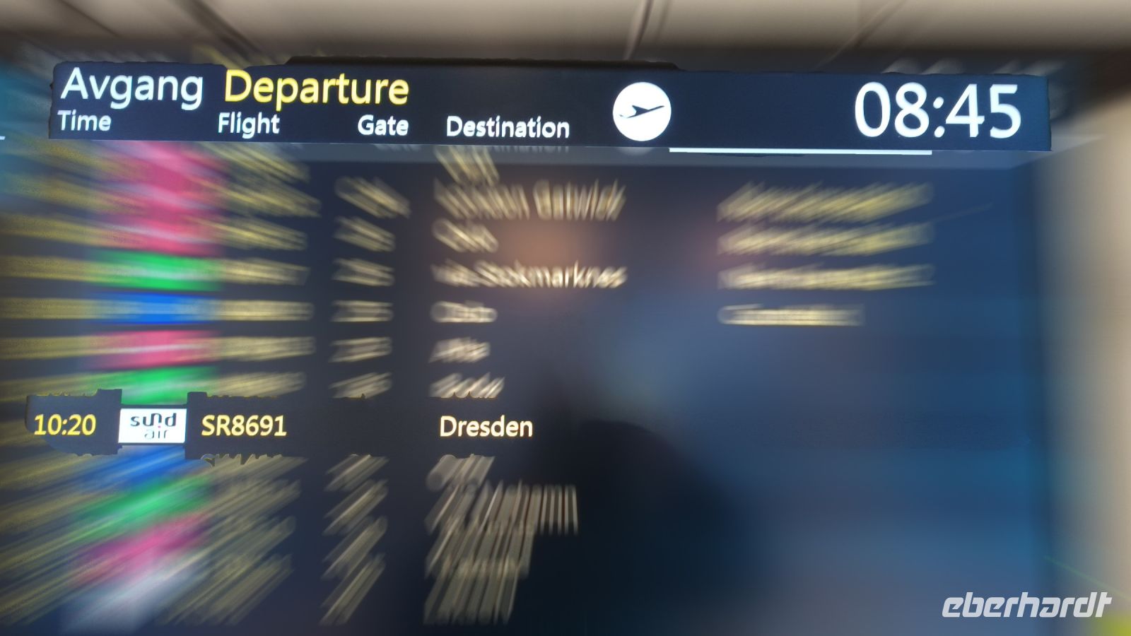 Nonstop-Flug zurück nach Dresden