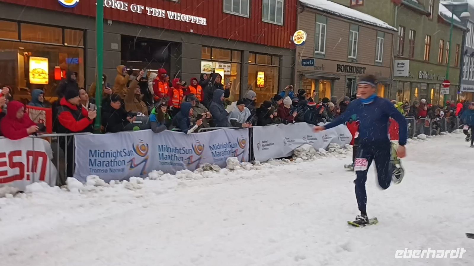 Schneeschuhrennen - kein Scherz!