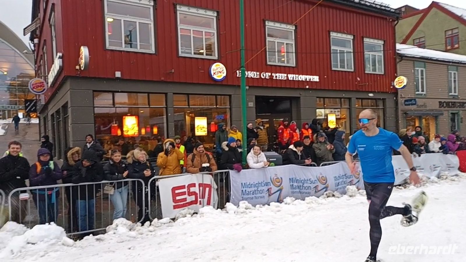 Schneeschuhrennen - kein Scherz!