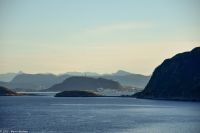 Blick vom Alnes fyr nach Ålesund