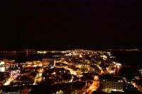 Ålesund - Nachtansicht vom Hausberg Aksla