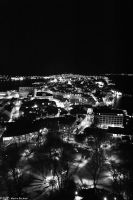 Ålesund - Nachtansicht vom Hausberg Aksla