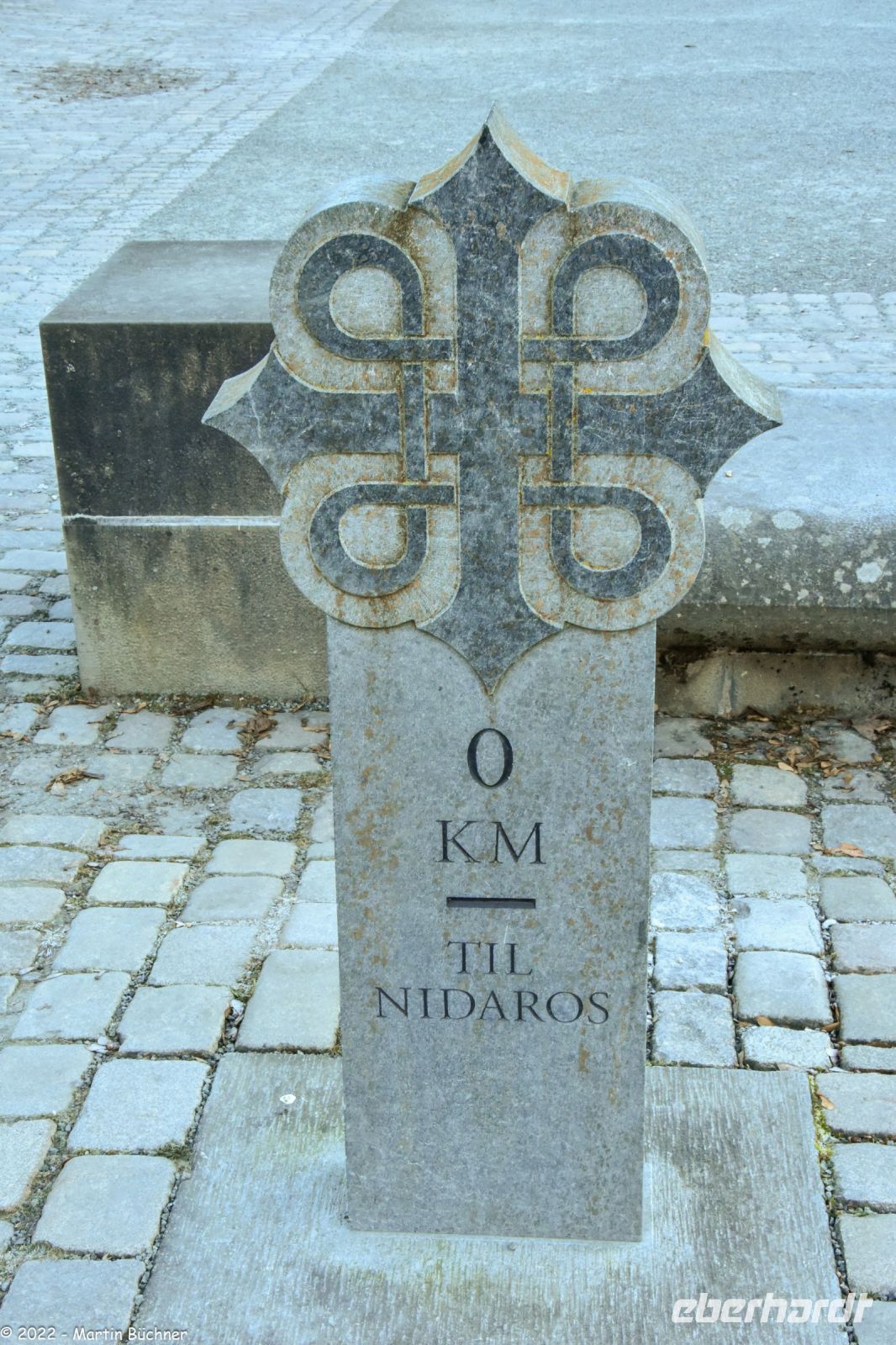 Trondheim - 0 Kilometer bis Nidaros - Das Ziel der St- Olav Pilgerwege - der Nidarosdom von Trondheim ist erreicht