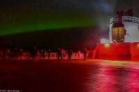Hurtigruten - M/S Trollfjord - Polarlicht zwischen Rørvik und Brønnøysund