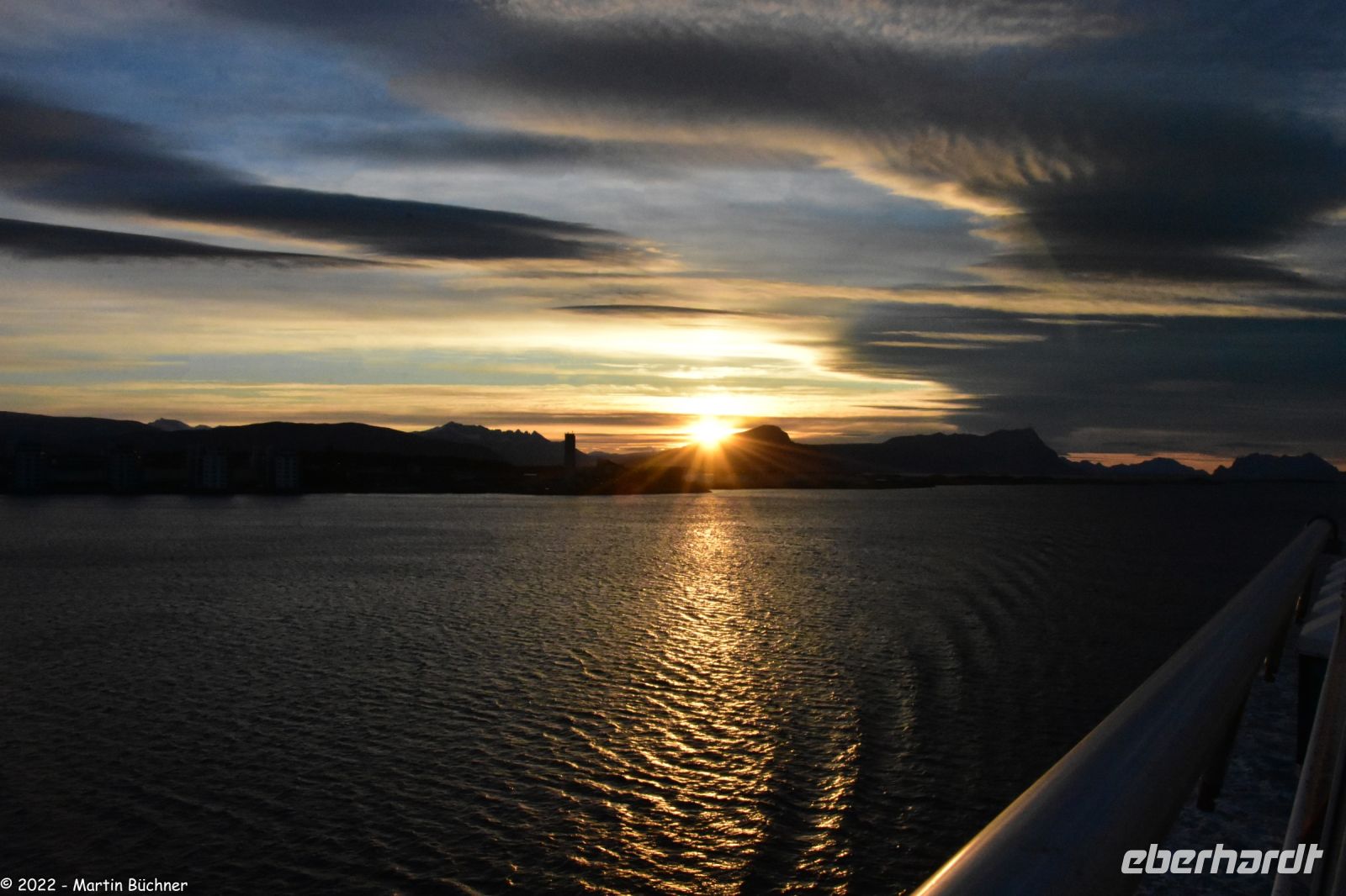 Hurtigruten - M/S Trollfjord - Bodø - Hauptstadt der Provinz Nordland
