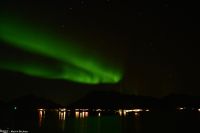 Hurtigruten - M/S Trollfjord - Polarlicht im Raftsund (Lofoten)