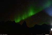 Hurtigruten - M/S Trollfjord - Polarlicht im Raftsund (Lofoten)