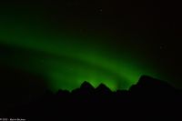 Hurtigruten - M/S Trollfjord - Polarlicht im Raftsund (Lofoten)