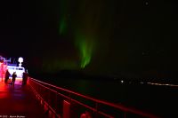 Hurtigruten - M/S Trollfjord auf dem Weg von Tromsø nach Skjervøy - Polarlicht - Nordlicht - Aurora Borealis