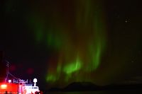 Hurtigruten - M/S Trollfjord auf dem Weg von Tromsø nach Skjervøy - Polarlicht - Nordlicht - Aurora Borealis