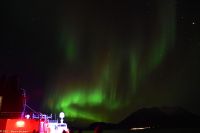 Hurtigruten - M/S Trollfjord auf dem Weg von Tromsø nach Skjervøy - Polarlicht - Nordlicht - Aurora Borealis