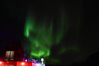 Hurtigruten - M/S Trollfjord auf dem Weg von Tromsø nach Skjervøy - Polarlicht - Nordlicht - Aurora Borealis