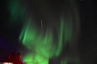 Hurtigruten - M/S Trollfjord auf dem Weg von Tromsø nach Skjervøy - Polarlicht - Nordlicht - Aurora Borealis