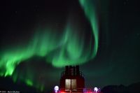 Hurtigruten - M/S Trollfjord auf dem Weg von Tromsø nach Skjervøy - Polarlicht - Nordlicht - Aurora Borealis