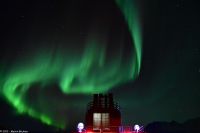 Hurtigruten - M/S Trollfjord auf dem Weg von Tromsø nach Skjervøy - Polarlicht - Nordlicht - Aurora Borealis
