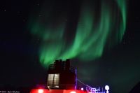 Hurtigruten - M/S Trollfjord auf dem Weg von Tromsø nach Skjervøy - Polarlicht - Nordlicht - Aurora Borealis