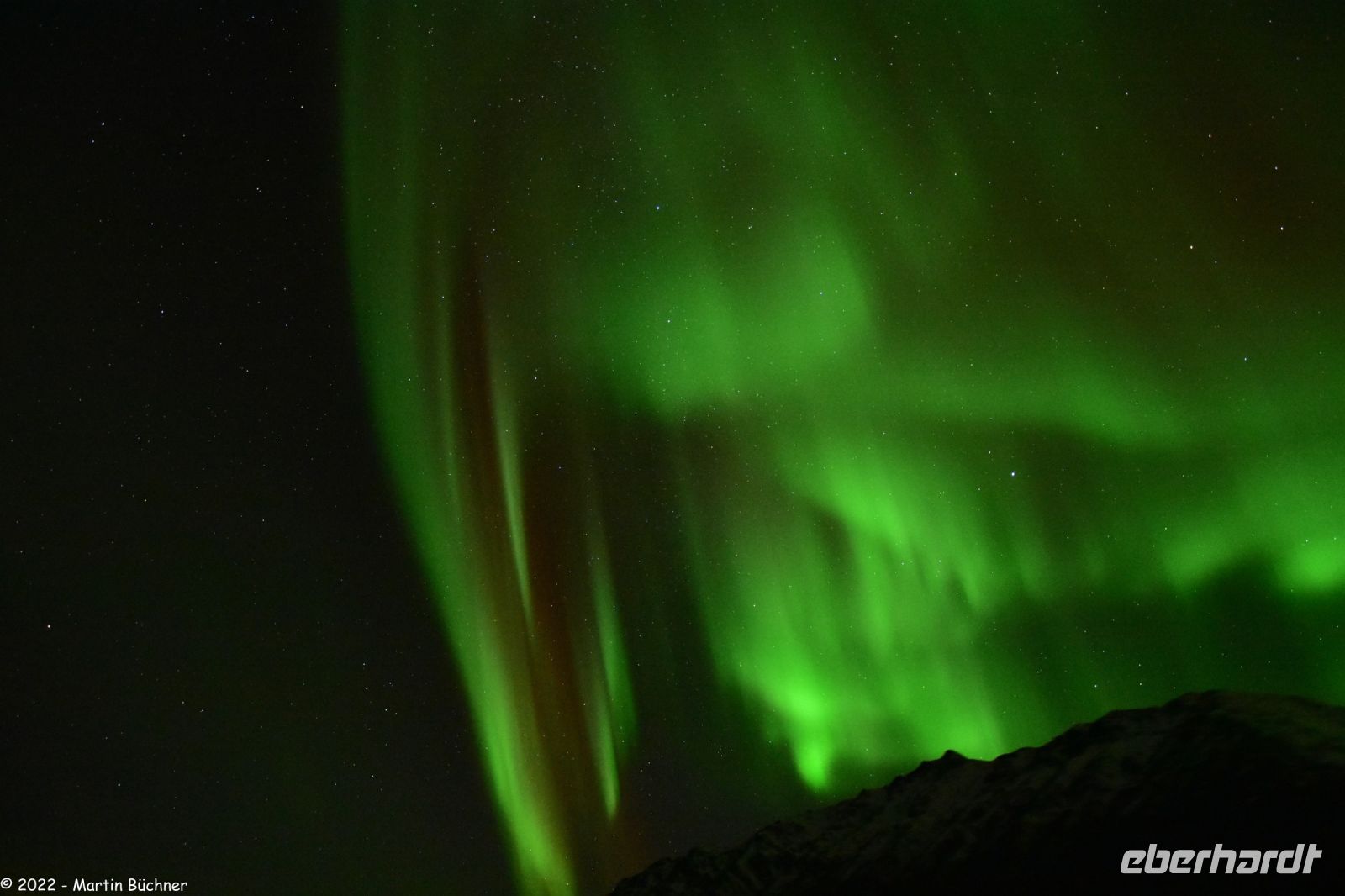 Hurtigruten - M/S Trollfjord auf dem Weg von Tromsø nach Skjervøy - Polarlicht - Nordlicht - Aurora Borealis