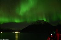 Hurtigruten - M/S Trollfjord auf dem Weg von Tromsø nach Skjervøy - Polarlicht - Nordlicht - Aurora Borealis