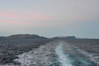 Hurtigruten - M/S Trollfjord - Polarnacht im Margerøyasund (Nordkapp-Insel)