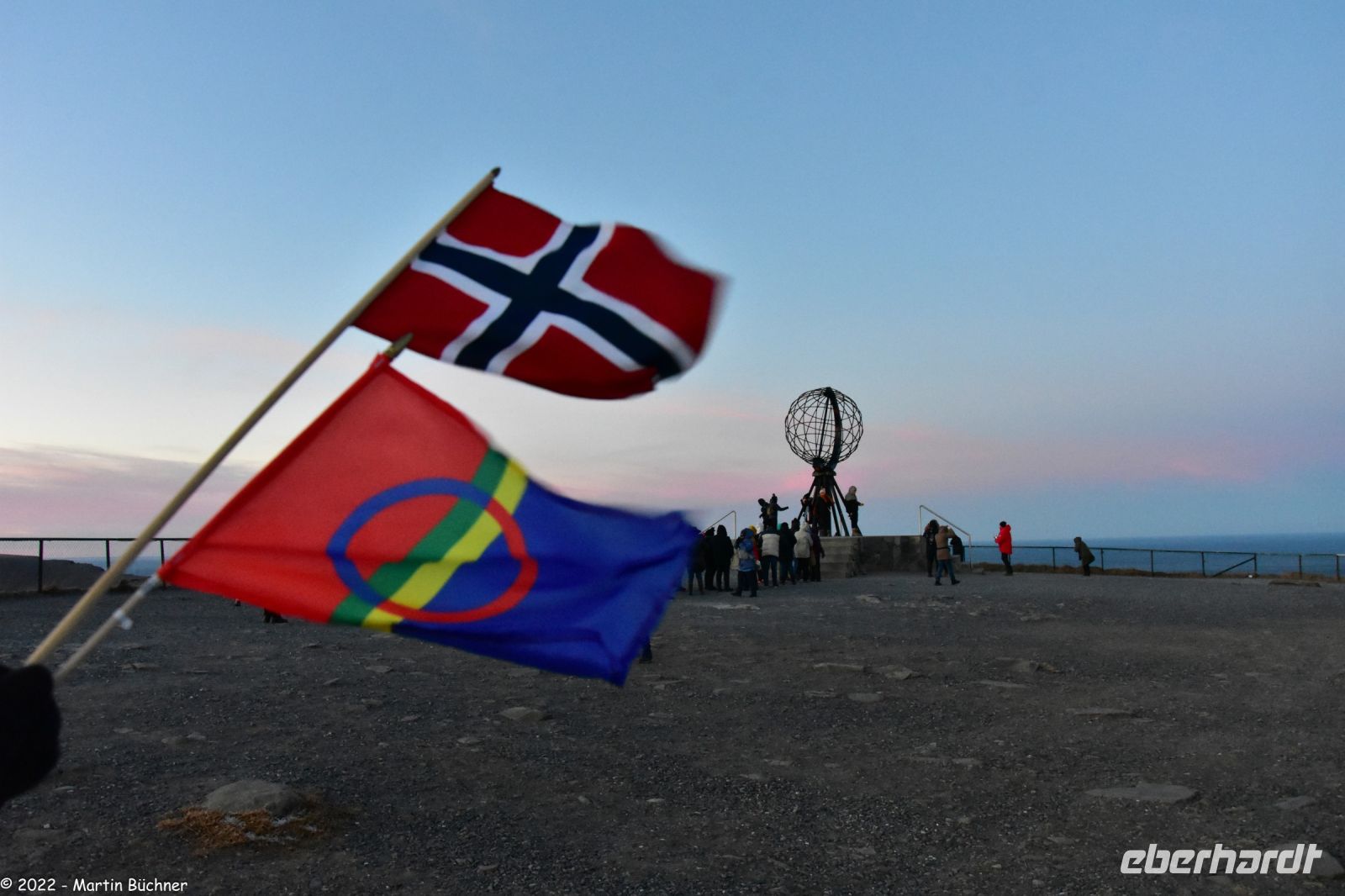 Polarnacht am Nordkapp