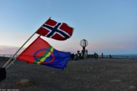 Polarnacht am Nordkapp