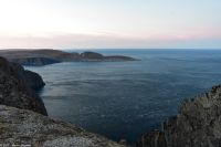 Polarnacht am Nordkapp - Stürmische See