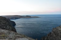 Polarnacht am Nordkapp - Stürmische See