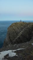 Polarnacht am Nordkapp 